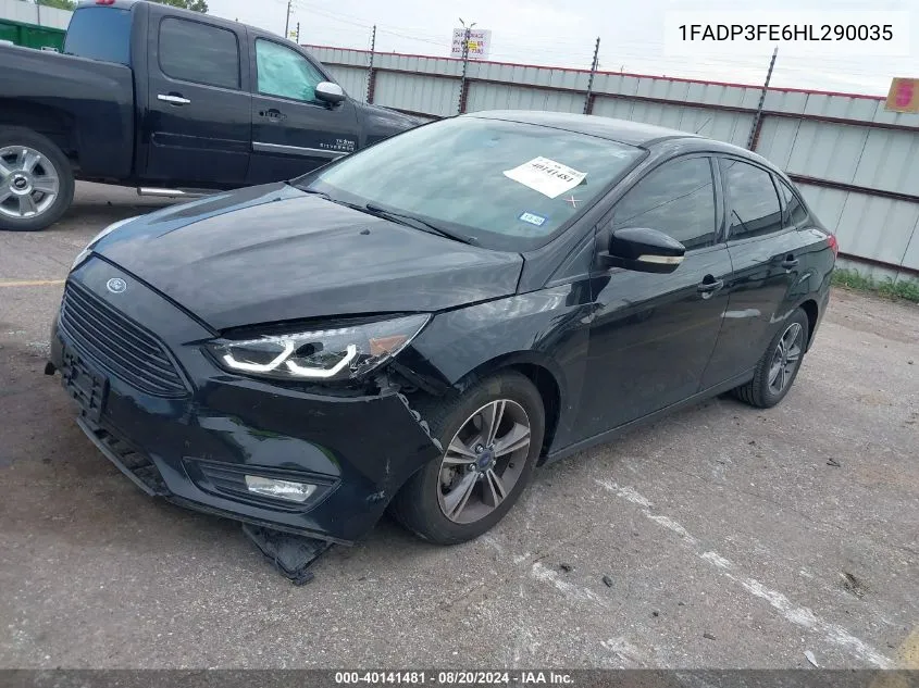 1FADP3FE6HL290035 2017 Ford Focus Se