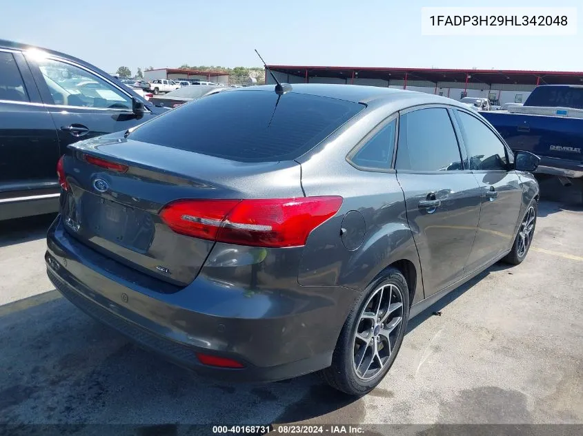 1FADP3H29HL342048 2017 Ford Focus Sel