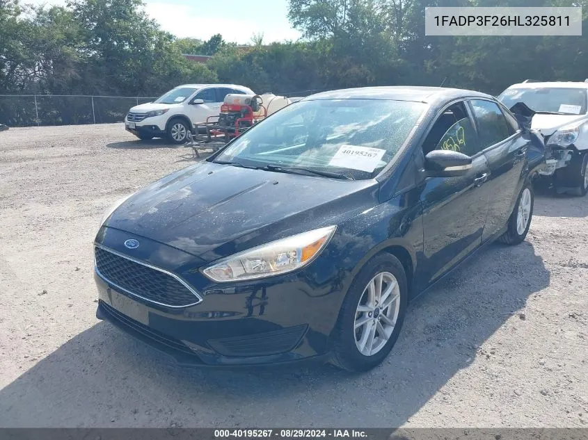 1FADP3F26HL325811 2017 Ford Focus Se