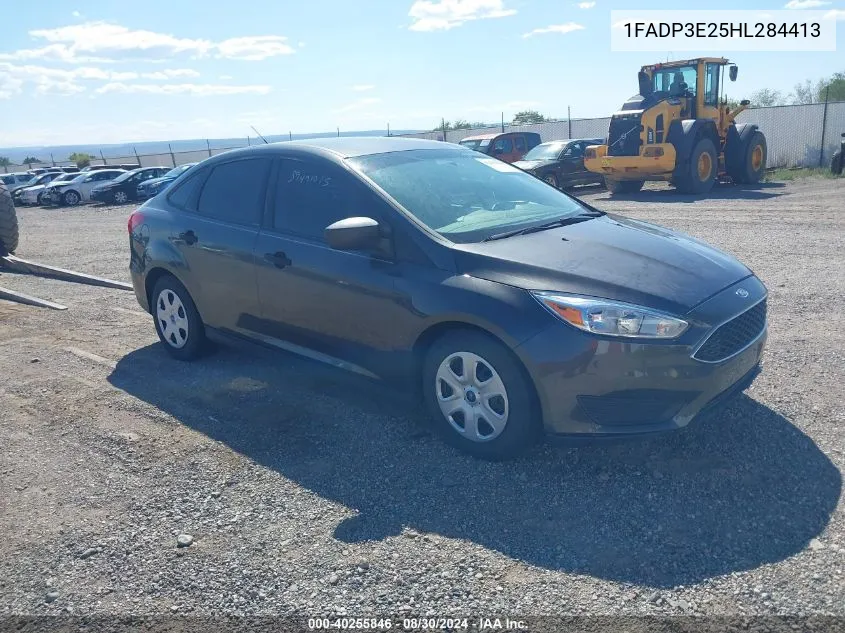 2017 Ford Focus S VIN: 1FADP3E25HL284413 Lot: 40255846