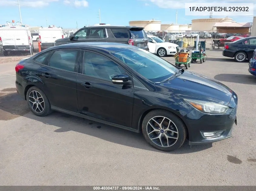 1FADP3FE2HL292932 2017 Ford Focus Se