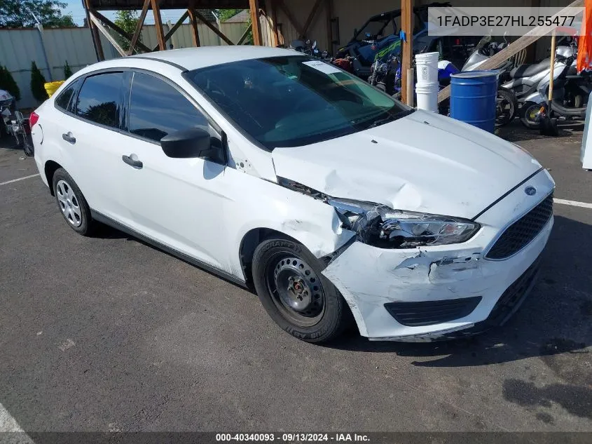 1FADP3E27HL255477 2017 Ford Focus S