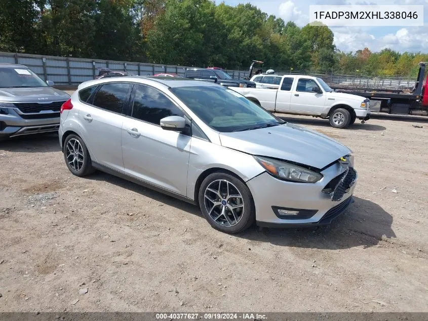 2017 Ford Focus Sel VIN: 1FADP3M2XHL338046 Lot: 40377627