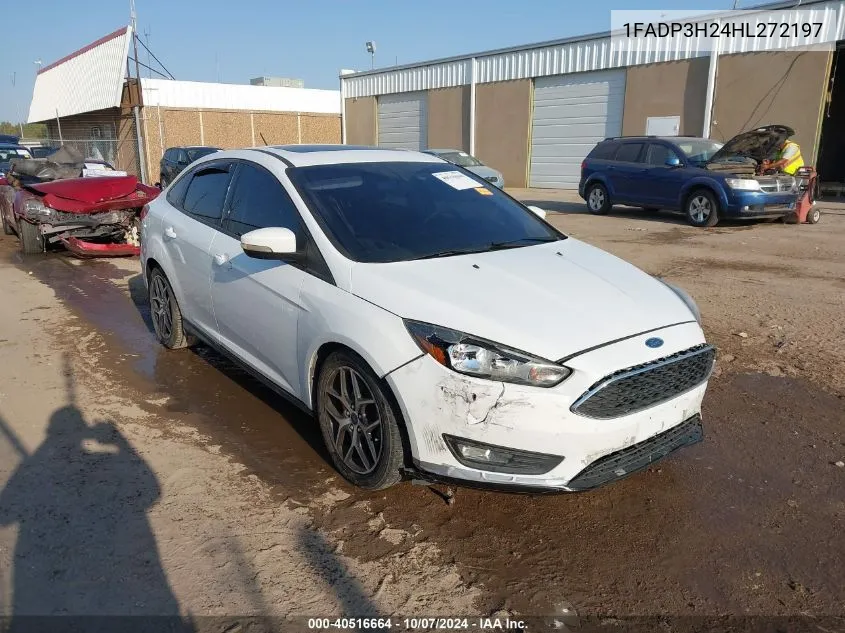 2017 Ford Focus Sel VIN: 1FADP3H24HL272197 Lot: 40516664