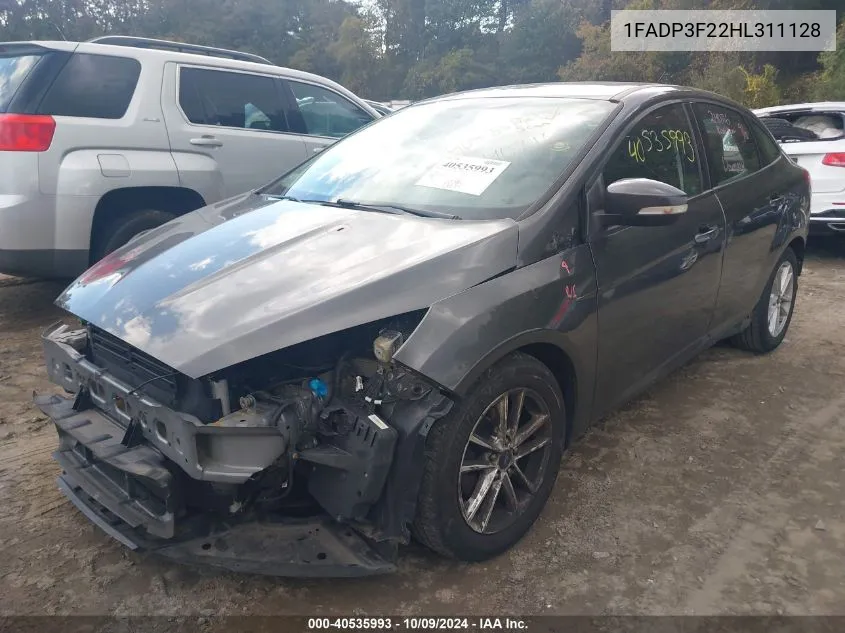 1FADP3F22HL311128 2017 Ford Focus Se