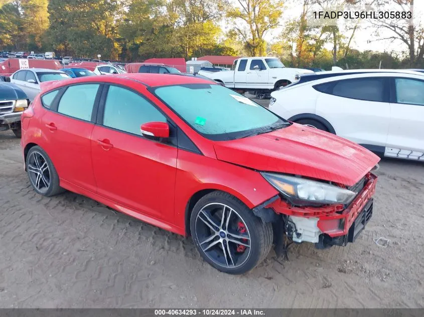 2017 Ford Focus St VIN: 1FADP3L96HL305883 Lot: 40634293