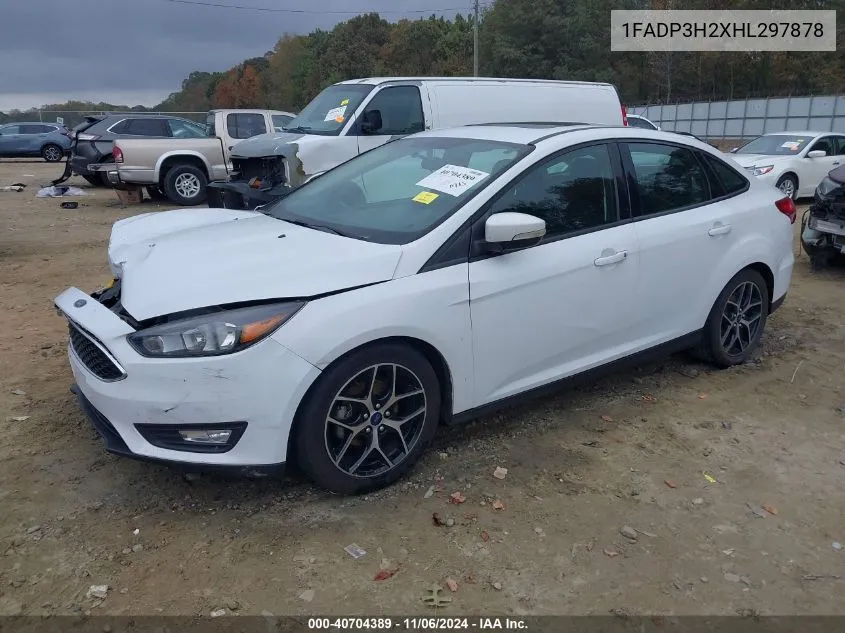 2017 Ford Focus Sel VIN: 1FADP3H2XHL297878 Lot: 40704389