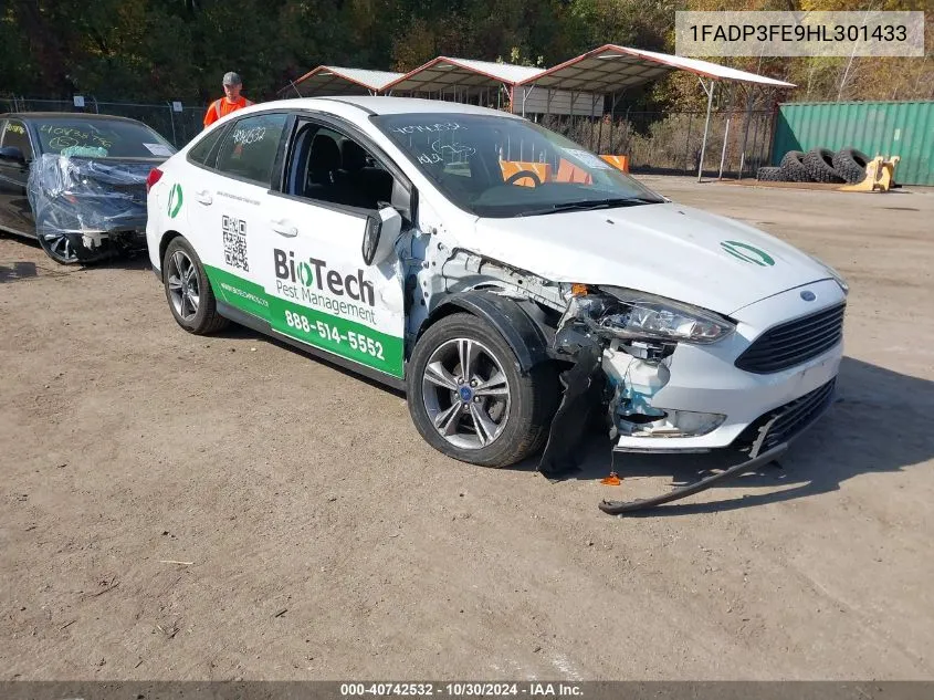 2017 Ford Focus Se VIN: 1FADP3FE9HL301433 Lot: 40742532