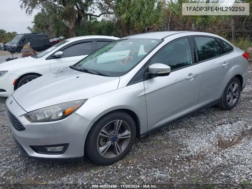 1FADP3FE4HL292253 2017 Ford Focus Se