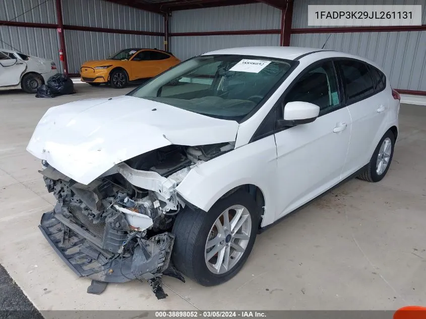 1FADP3K29JL261131 2018 Ford Focus Se