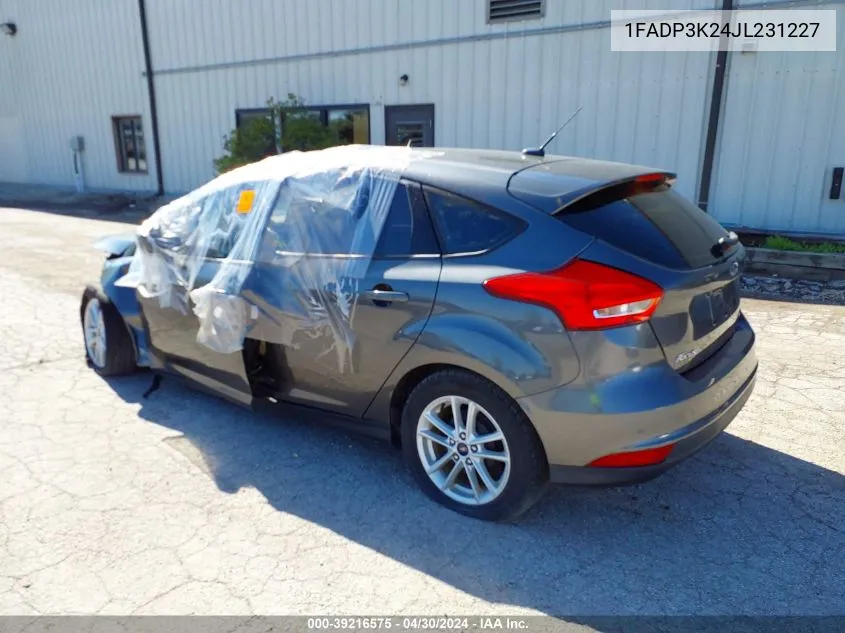 1FADP3K24JL231227 2018 Ford Focus Se