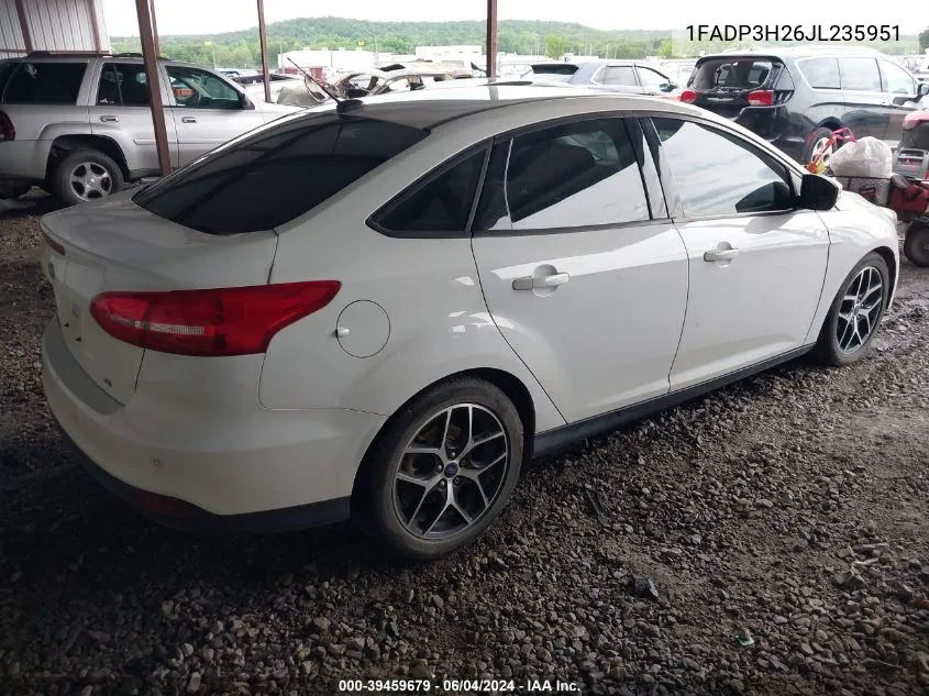 1FADP3H26JL235951 2018 Ford Focus Sel