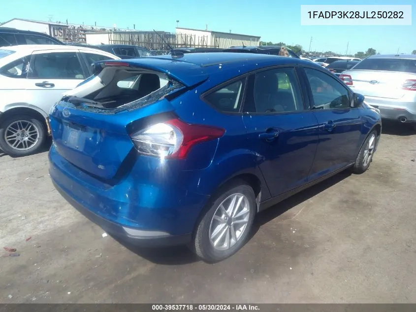 1FADP3K28JL250282 2018 Ford Focus Se