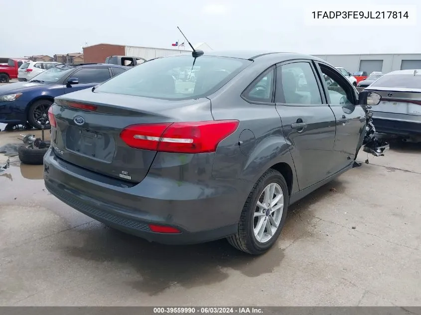 1FADP3FE9JL217814 2018 Ford Focus Se