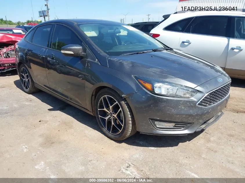 2018 Ford Focus Sel VIN: 1FADP3H25JL236041 Lot: 39586352