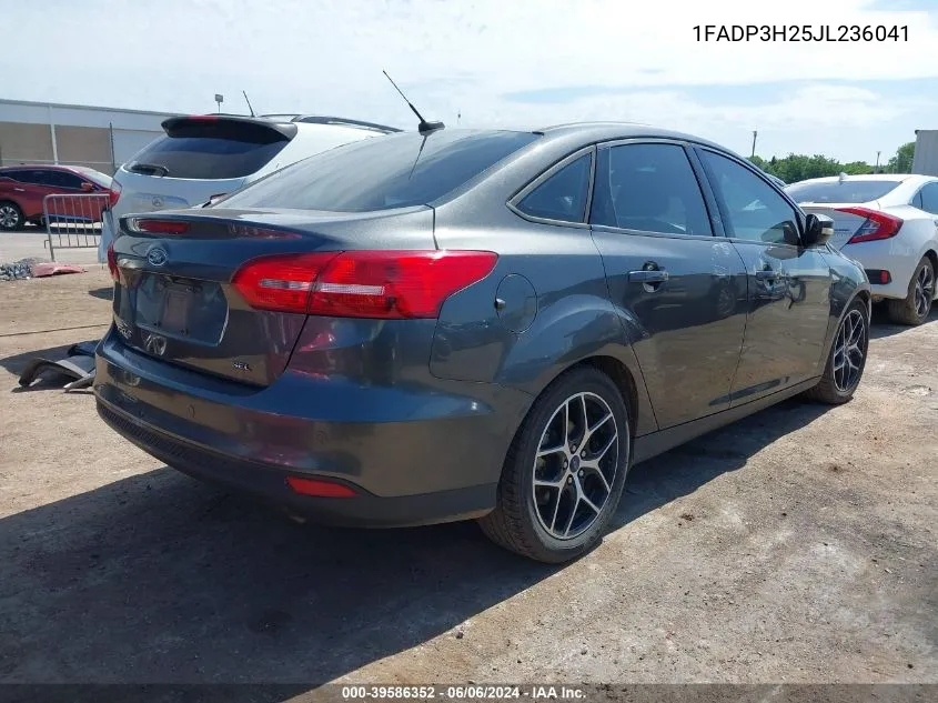 2018 Ford Focus Sel VIN: 1FADP3H25JL236041 Lot: 39586352