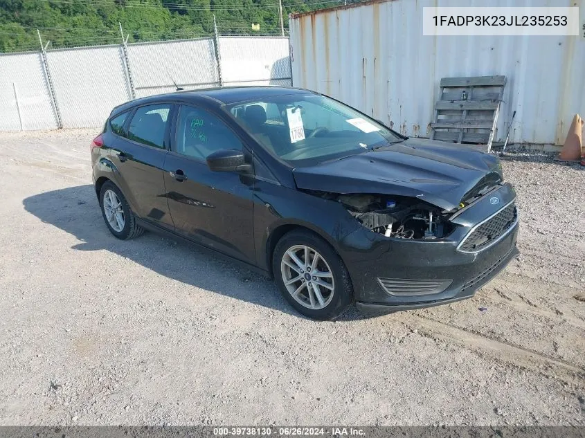 2018 Ford Focus Se VIN: 1FADP3K23JL235253 Lot: 39738130