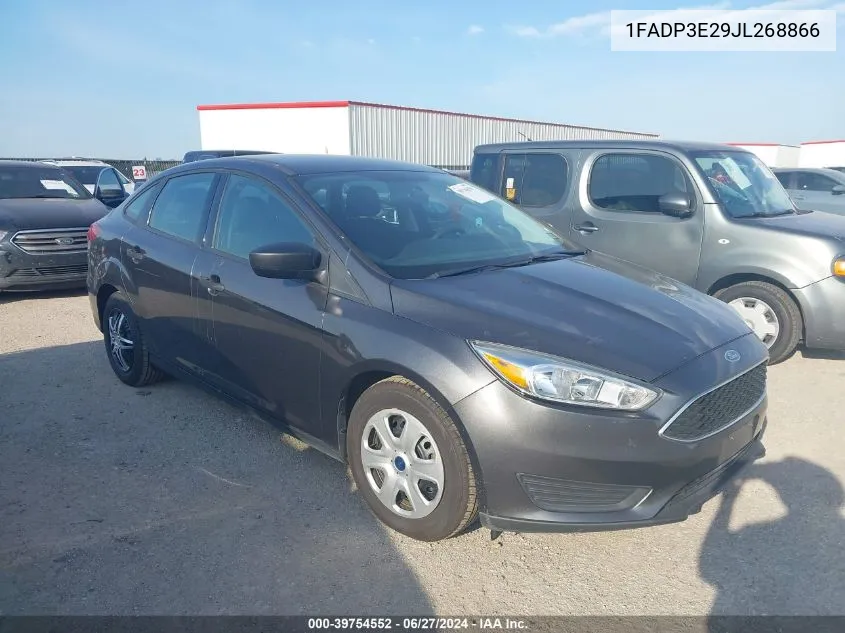 1FADP3E29JL268866 2018 Ford Focus S