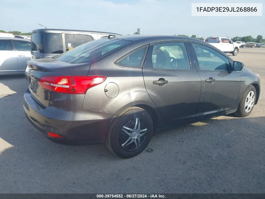 1FADP3E29JL268866 2018 Ford Focus S