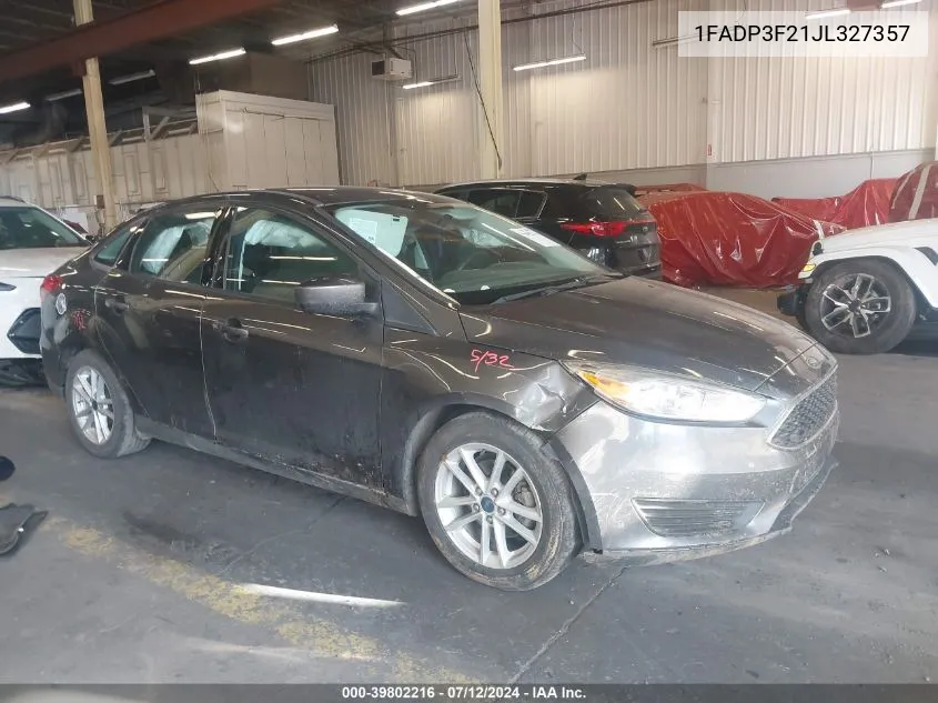 2018 Ford Focus Se VIN: 1FADP3F21JL327357 Lot: 39802216