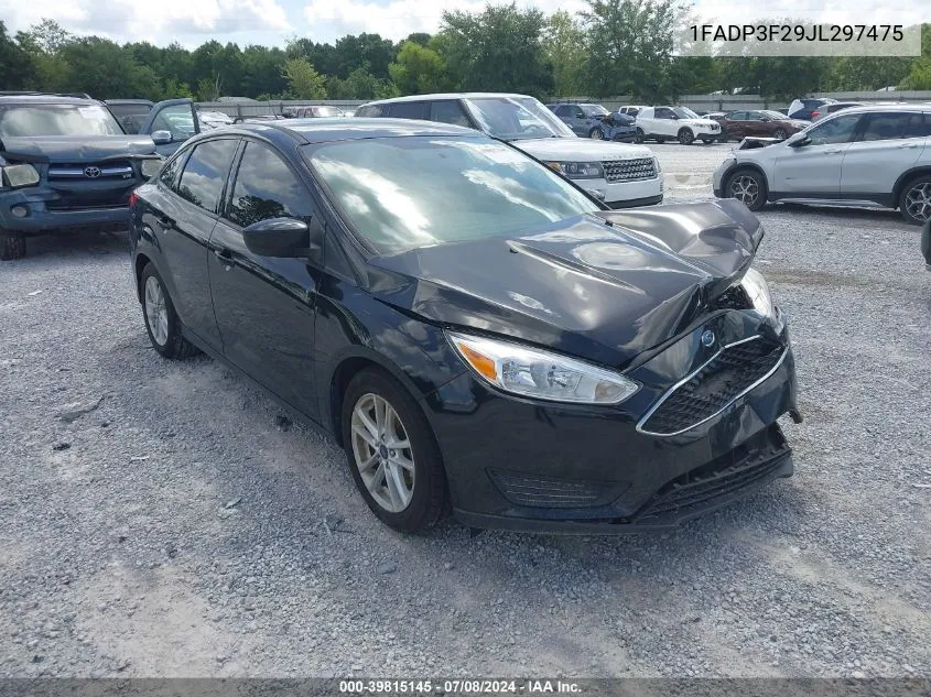 2018 Ford Focus Se VIN: 1FADP3F29JL297475 Lot: 39815145