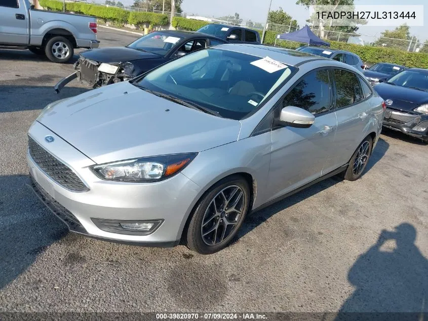 1FADP3H27JL313444 2018 Ford Focus Sel