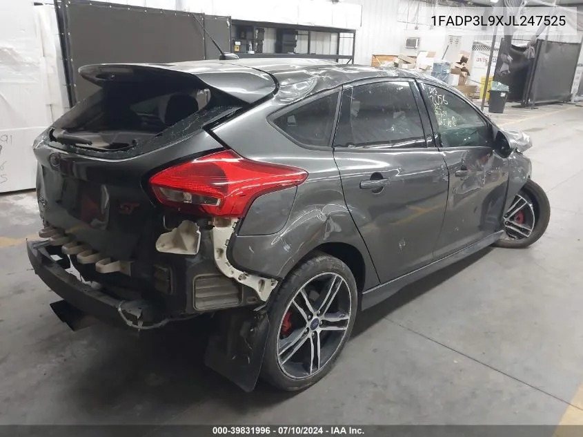 1FADP3L9XJL247525 2018 Ford Focus St