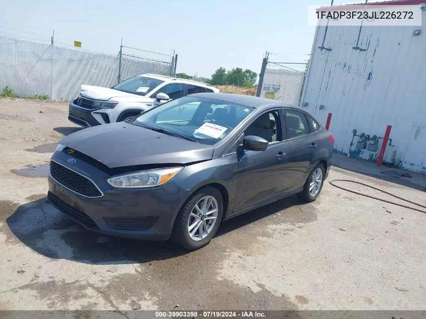 2018 Ford Focus Se VIN: 1FADP3F23JL226272 Lot: 39903398