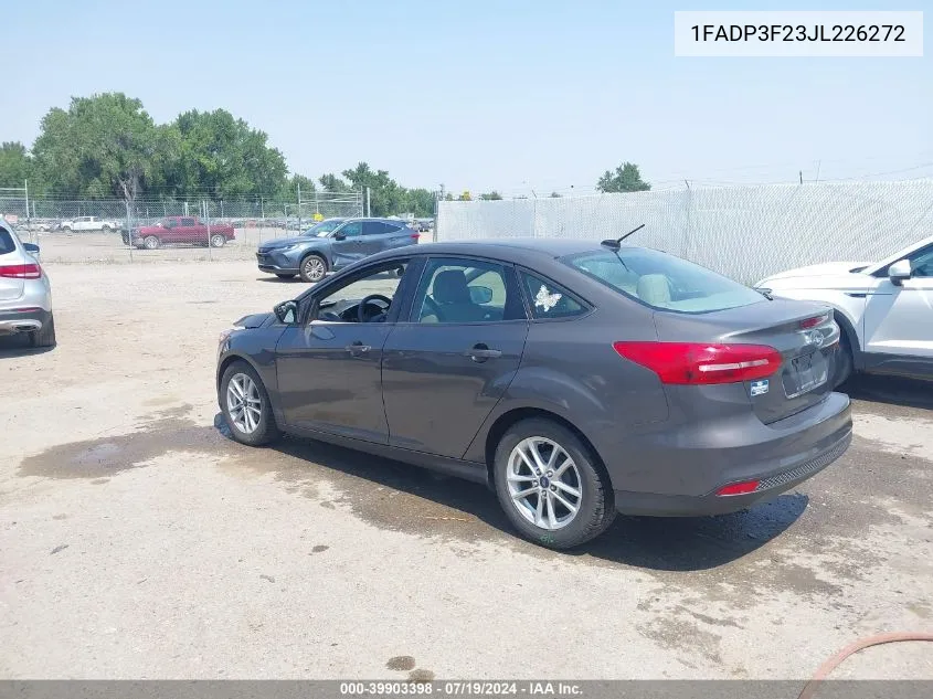 1FADP3F23JL226272 2018 Ford Focus Se