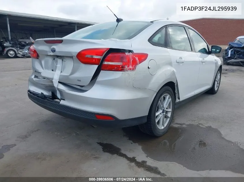 1FADP3F24JL295939 2018 Ford Focus Se