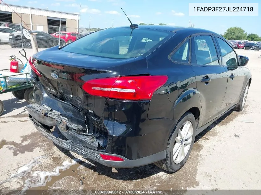 1FADP3F27JL224718 2018 Ford Focus Se