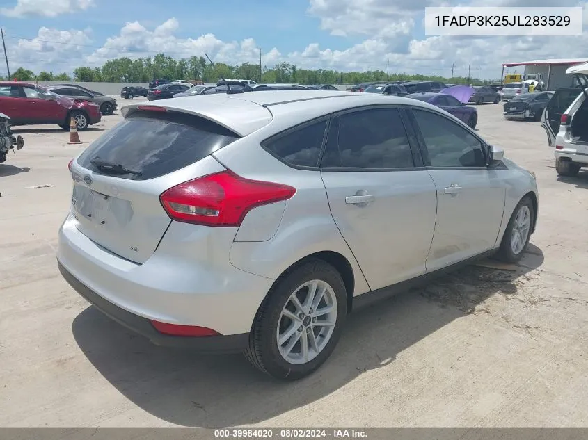 1FADP3K25JL283529 2018 Ford Focus Se