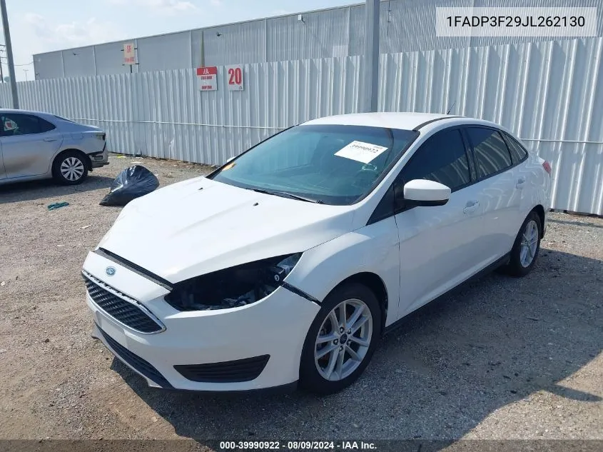 1FADP3F29JL262130 2018 Ford Focus Se