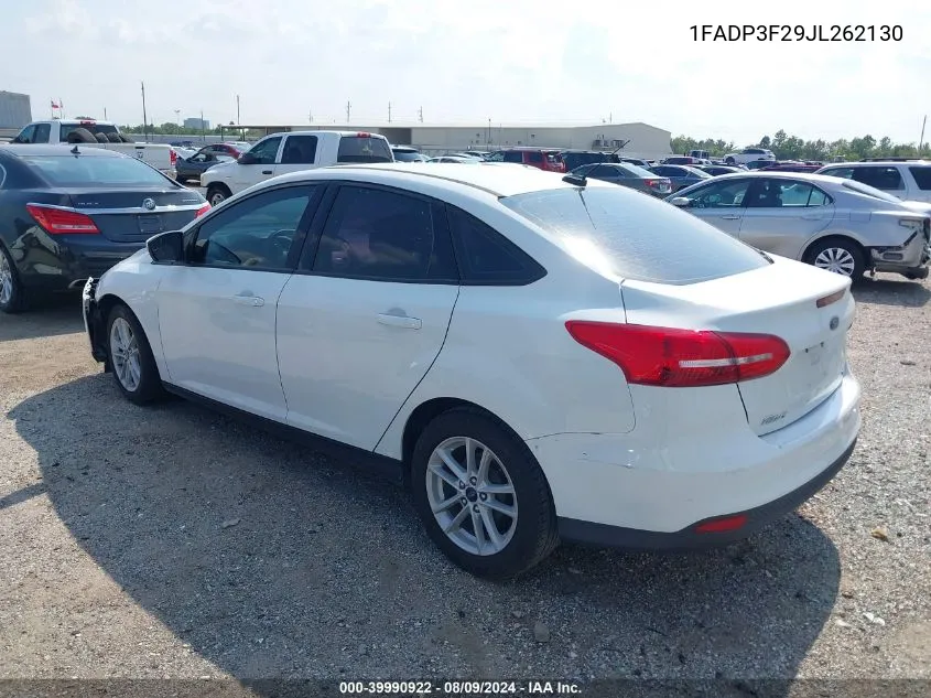 1FADP3F29JL262130 2018 Ford Focus Se