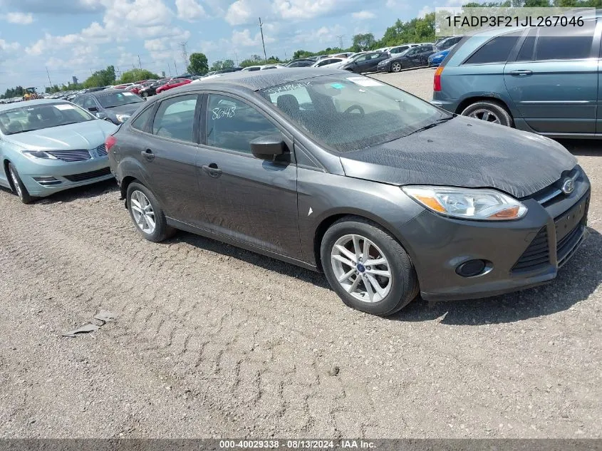 2018 Ford Focus Se VIN: 1FADP3F21JL267046 Lot: 40029338