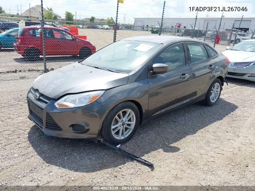 1FADP3F21JL267046 2018 Ford Focus Se