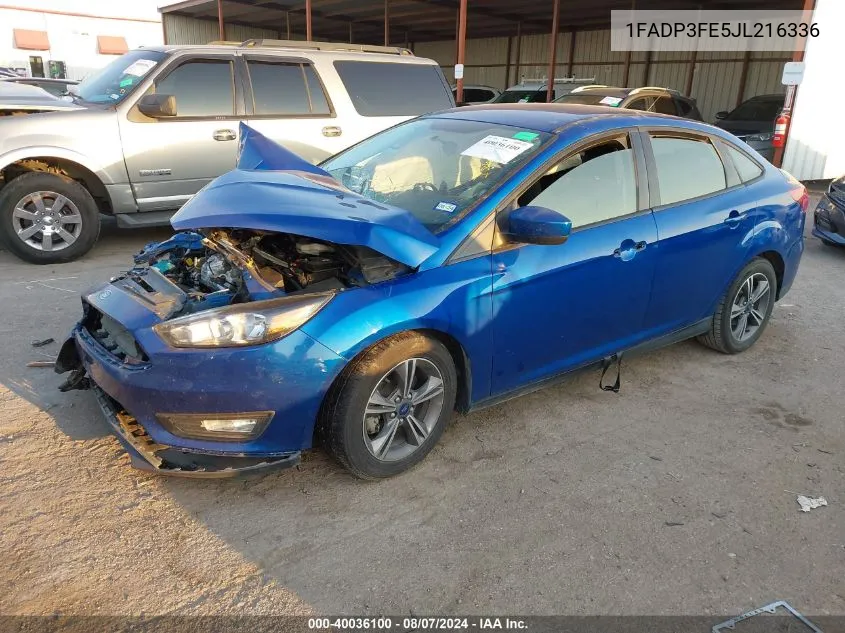 1FADP3FE5JL216336 2018 Ford Focus Se