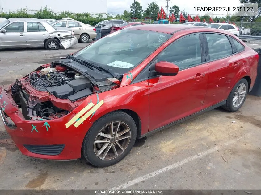 1FADP3F27JL255127 2018 Ford Focus Se