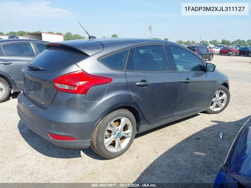 1FADP3M2XJL311127 2018 Ford Focus Sel