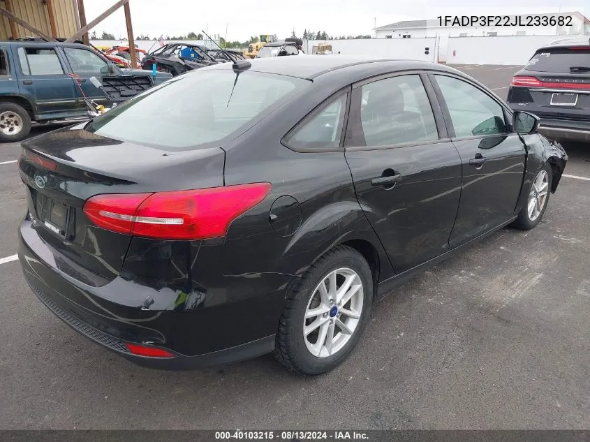 1FADP3F22JL233682 2018 Ford Focus Se