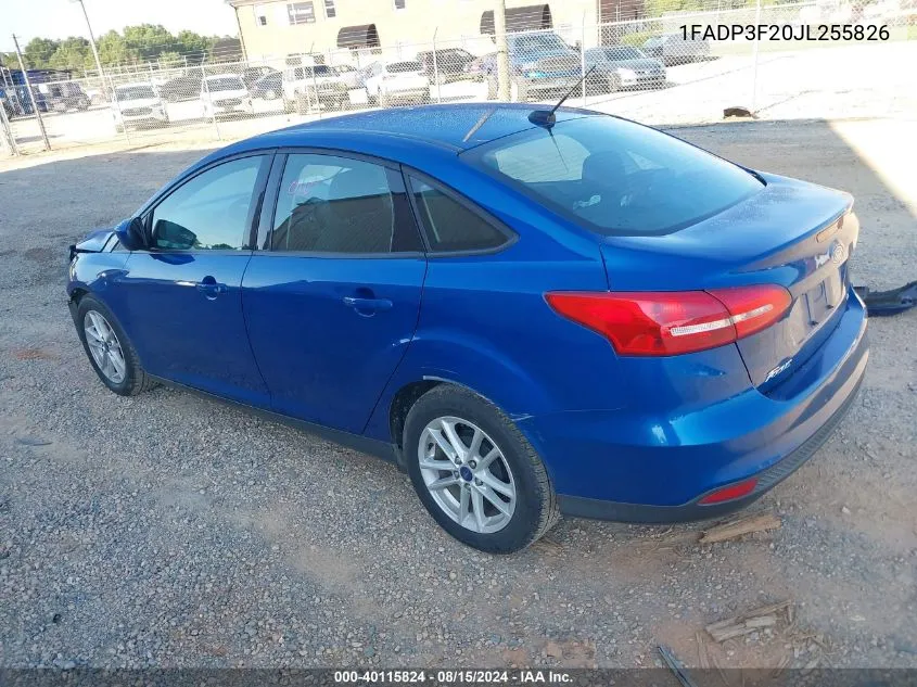 1FADP3F20JL255826 2018 Ford Focus Se