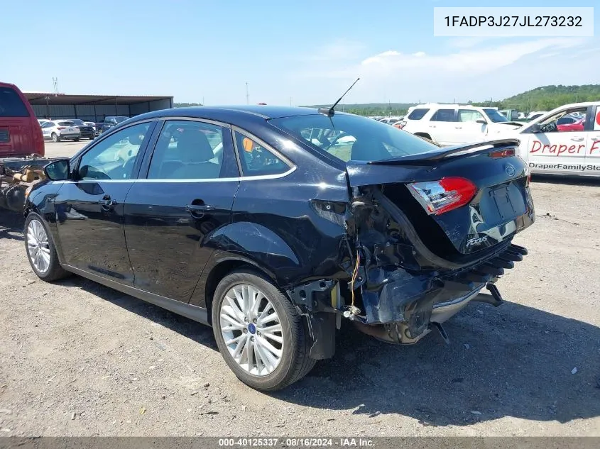 1FADP3J27JL273232 2018 Ford Focus Titanium