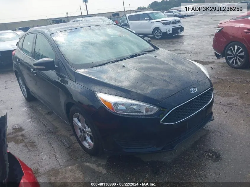 1FADP3K29JL236259 2018 Ford Focus Se