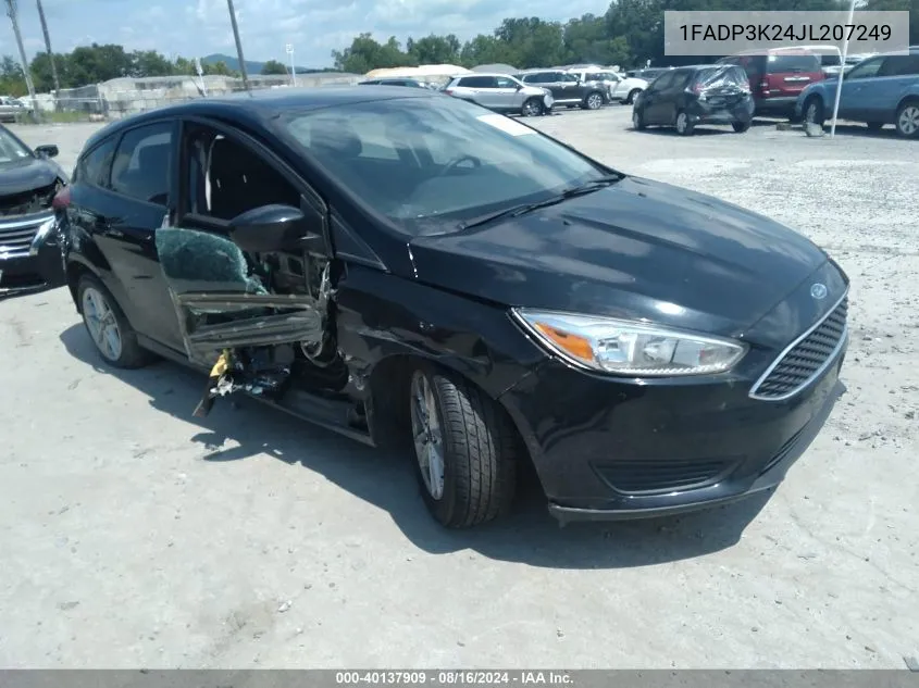 2018 Ford Focus Se VIN: 1FADP3K24JL207249 Lot: 40137909