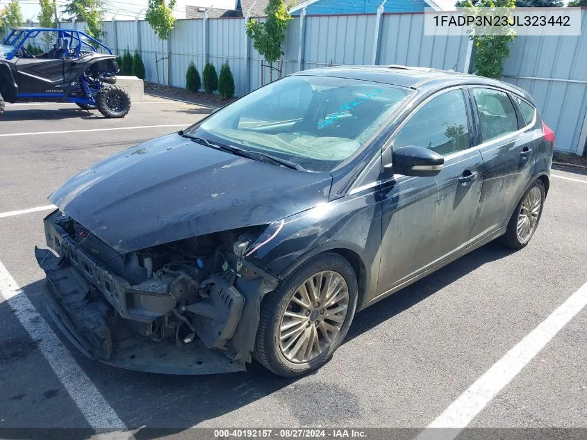 1FADP3N23JL323442 2018 Ford Focus Titanium