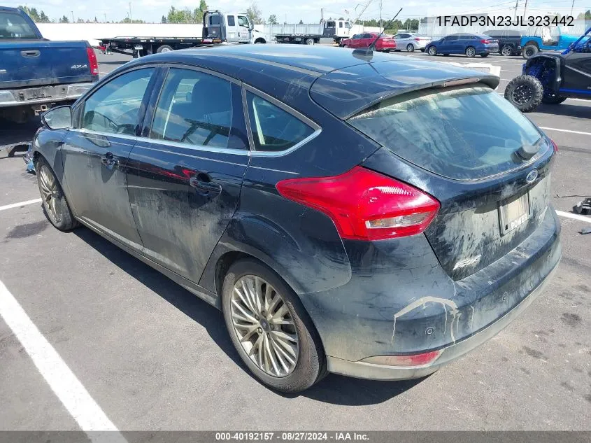 1FADP3N23JL323442 2018 Ford Focus Titanium