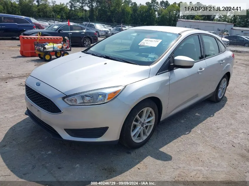 1FADP3F21JL202441 2018 Ford Focus Se