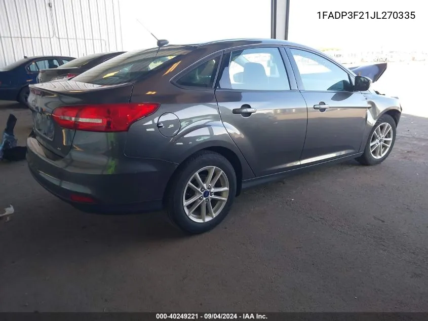 1FADP3F21JL270335 2018 Ford Focus Se