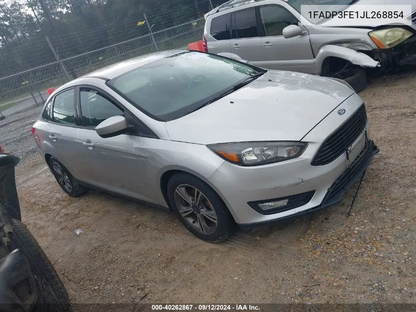 2018 Ford Focus Se VIN: 1FADP3FE1JL268854 Lot: 40262867