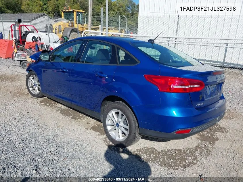 1FADP3F21JL327598 2018 Ford Focus Se